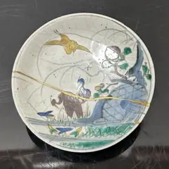 九谷焼 深皿 染付 高砂 明治 蔵出し 骨董 5枚 - メルカリ