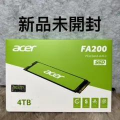 4TB♡Acer M.2 SSD FA200 PCIe Gen4×4