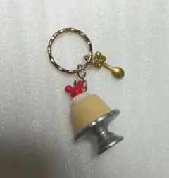 ディズニー　パークフード　キーチェーン　プリン