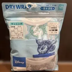 Disney ミッキー ランニング 肌着 吸水速乾 120 下着　タンクトップ