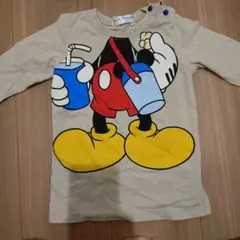 ミッキーマウス長袖シャツ　80サイズ