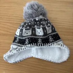ノースフェイス　ベビー　帽子　ニット帽
