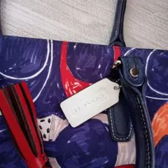 COACH コーチ トートバッグ 総柄 タッセル付き - メルカリ