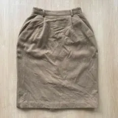 Christian Dior ディオール タイトスカート S ベージュ ひざ丈