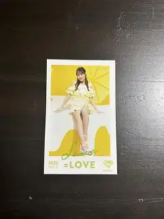 ＝LOVE 諸橋沙夏　ミニフォトカード