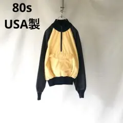 80s vintage ヴィンテージ　USA製　ナイロンアノラック　プルオーバー