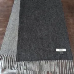 dunhill ダンヒル カシミヤ100% マフラー スコットランド製 グレー
