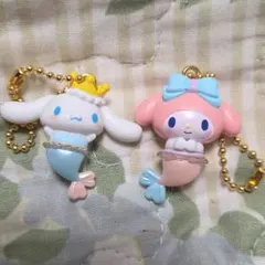 サンリオキャラクターズ 　マーメイドスイング マイメロ、シナモン　2つセット　ア