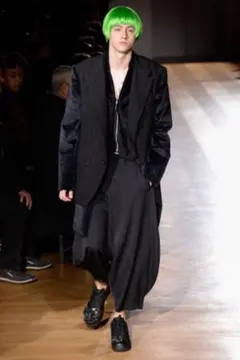 コムデギャルソンオムプリュス17AWホイップスカルロングジャケット　ブラックXS 1e0ee979fb6b769a9ddcb583ea57fc