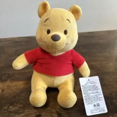 プーさん ぬいぐるみ 中型 赤シャツ