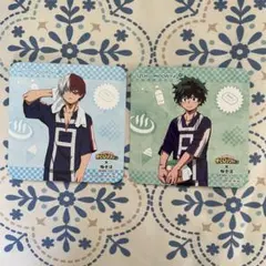 僕のヒーローアカデミア　ヒロアカ　コースター2枚セット 極楽湯