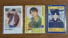 SixTONES　髙地優吾　トレカ3枚セット