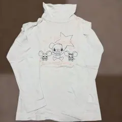 ポンポネット　タートルネック 長袖カットソー Lサイズ（160）