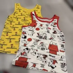 美品！　ブーフーウー　スヌーピー タンクトップ　インナー　110