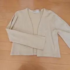 CELFORD ベージュ 長袖カーディガン