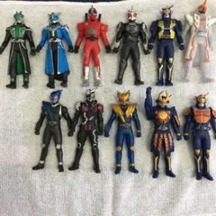 仮面ライダー ソフビ フィギュア　11体