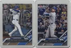 ★Topps Now 大谷翔平 メジャー史上初 MVP 50/50 2枚セット★