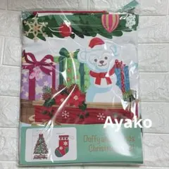 ウォームウィンターストーリータイム　ダッフィー　タペストリー クリスマスツリー