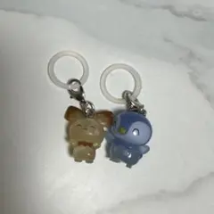 ポケピース めじるしガチャマスコット ポッチャマ ピチュ　セット
