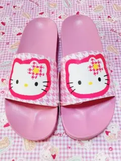キティ　カオハナ厚底シャワーサンダル　スリッパ　LLサイズ