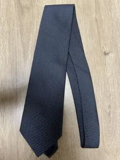 capolavoro ネイビー ドット柄 ネクタイ【まとめ買い-200円】