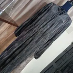 ZARA 체크 무늬 롱 셔츠 원피스 긴팔