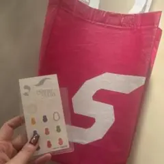 Snow Man 1st POP-UP ピンクバッグ