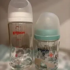 Pigeon 哺乳瓶 240ml 160ml アニマル柄セット