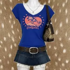 00s y2k HOLLISTER ホリスター 平成 キラキラ プリント 海外のサムネイル