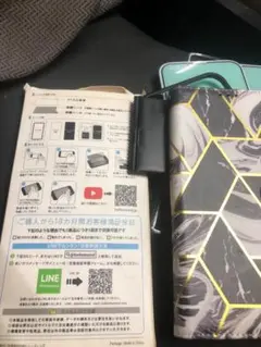 iPhone12〜14pro max手帳ケース、ガラスフィルム、セット。
