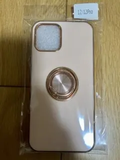 iPhone 12/12 Pro 用リング付きケース ピンク 新品 未開封
