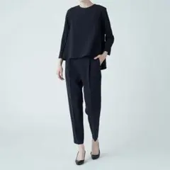 〈Ballsey〉トゥモローランド フロントタックテーパードパンツ 38 ML