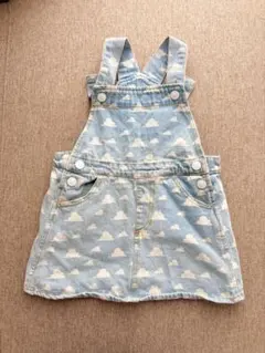 トイストーリーデニムジャンバースカート