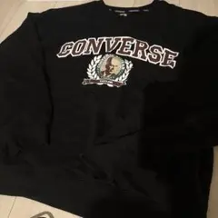 CONVERSEコンバース スウェット トレーナー メンズ XL 黒　春秋