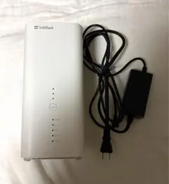 SoftBank Wi-Fiルーター 本体 ACアダプター付き SoftBank ルーター ACアダプタ付き - メルカリ