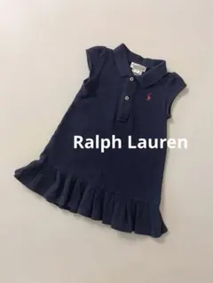 RalphLaurenラルフローレンベビーポロシャツワンピース半袖ワンピ7080