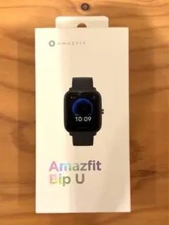 Amazfit Bip U スマートウォッチ ブラック【新品未開封/即日発送】