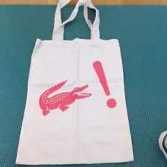 非売品　LACOSTE LIVE トートバッグ ベージュ