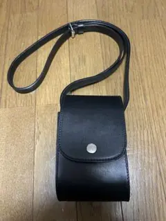 新品タグ付 マーガレットハウエル パテントレザー2wayショルダーバッグ 