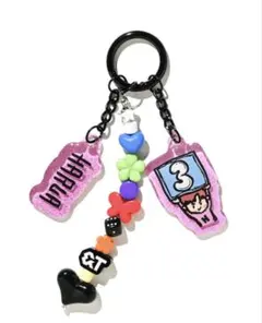 &teamハルア 3rdAnniversary 縁DAY キーリング HARUA