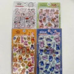 プチドロップステッカー ぷっくりシール　ディズニー