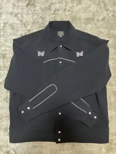 Needles カウボーイジャケット XL タグ付き未使用 黒 ゴールド - メルカリ