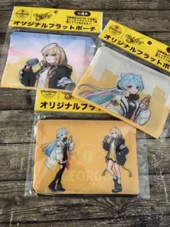 モンスト　ジョージア　オリジナルフラットポーチ