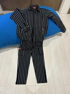 クックマン　セットアップ　美品　シェフパンツ