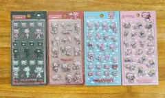 グルーミー　パフポップシール　4種セット