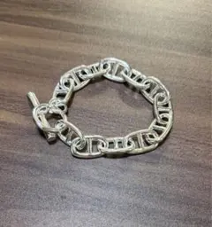 シルバーチェーンブレスレット シェーヌダンクル 925刻印　ブレスレット ブレス