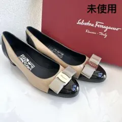 1710 美品✨サルヴァトーレフェラガモ varina バレエシューズ ピンク