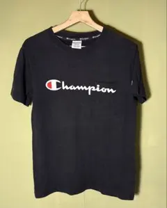 s*a様 Champion 黒 Tシャツ Mサイズ ポケット付き