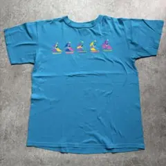 90s USA製 Atlantic City ヒルトンホテル Tシャツ Lのサムネイル