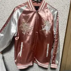 【☆破格のオーバーサイズ☆】極美品 一心如鏡 スカジャン 5L 赤 超激レア ☆破格のオーバーサイズ☆】極美品 一心如鏡 スカジャン 5L 赤